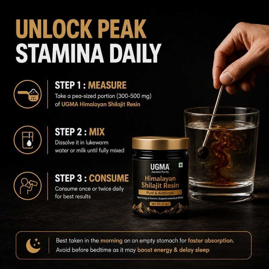 UGMA Himalayan Shilajit Resin